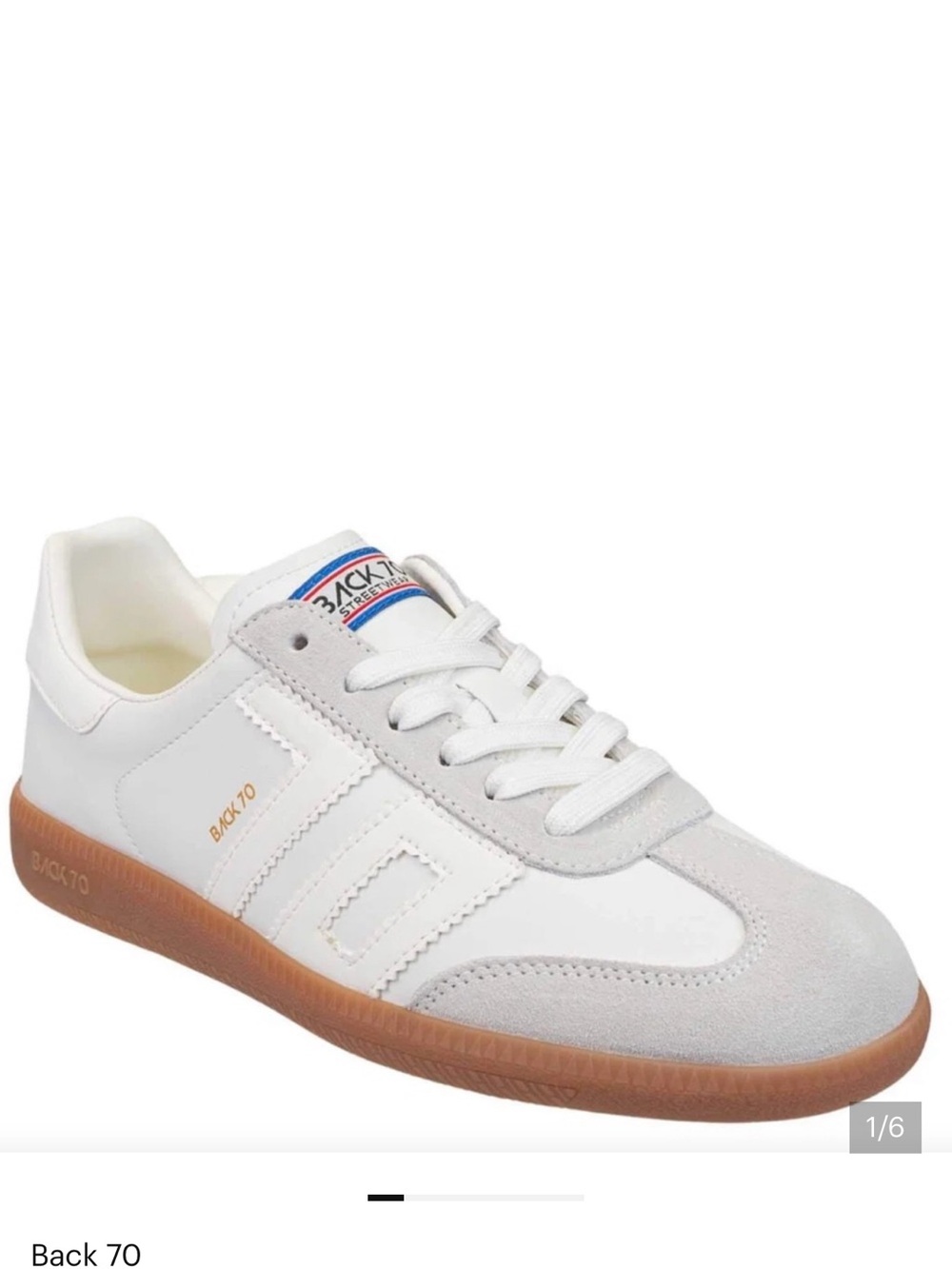 All white Back 70 Cloud 2505 Sneaker